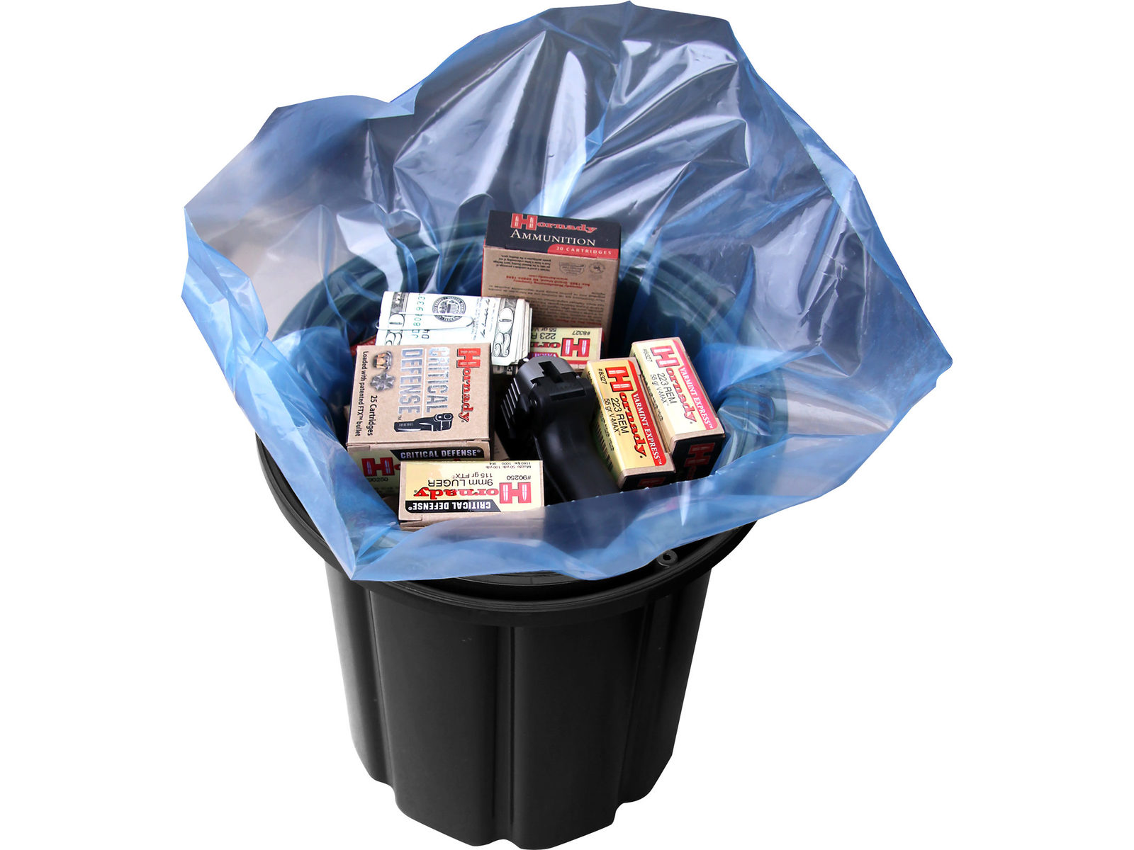 MTM Underground Storage for Valuables & Ammo Can Black Plastic SAC