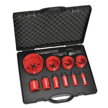 Bordo 8070-S3 Saber 16-92mm 12 Piece S3 Quick Change Hole Saw Kit