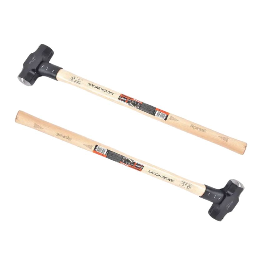 (Twin Pack) Supercraft Hickory Sledge Hammer 3.6Kg - South East Clearance Centre