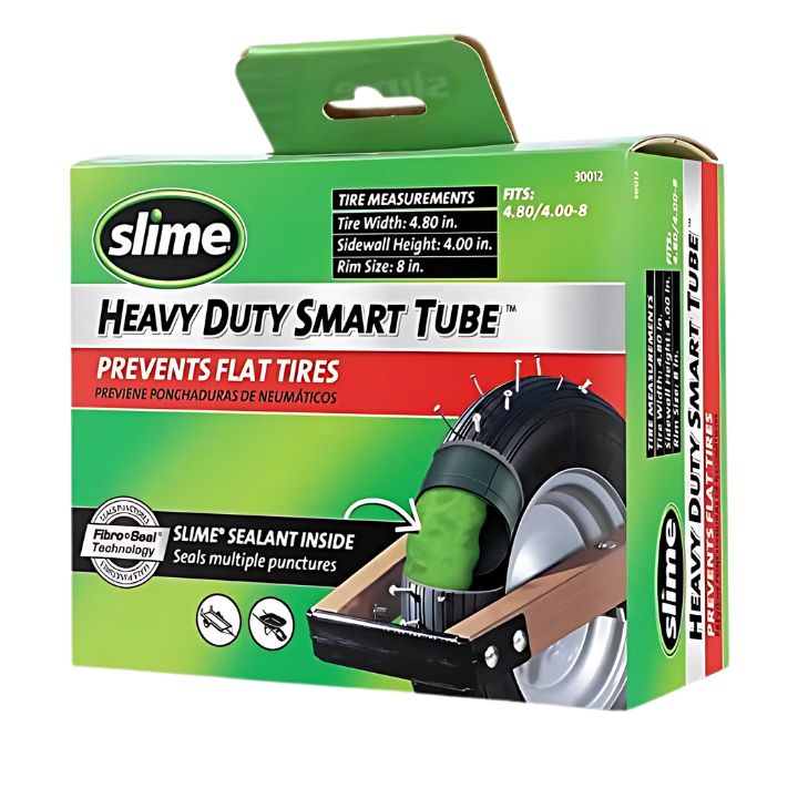 Slime Heavy Duty Wheelbarrow Smart Tube, 8 Inch (Prevents Flat Tyres) - South East Clearance Centre