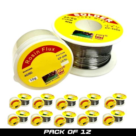 Flux Solder wire kit (12 Pack) - South East Clearance Centre
