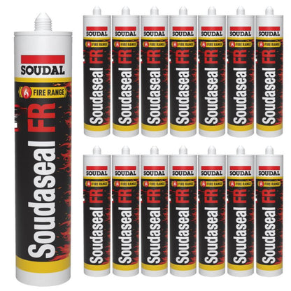 Soudal Soudaseal FR Fire Rated Joint and Adhesive Sealant SMX Polymer (290ml) Grey - South East Clearance Centre