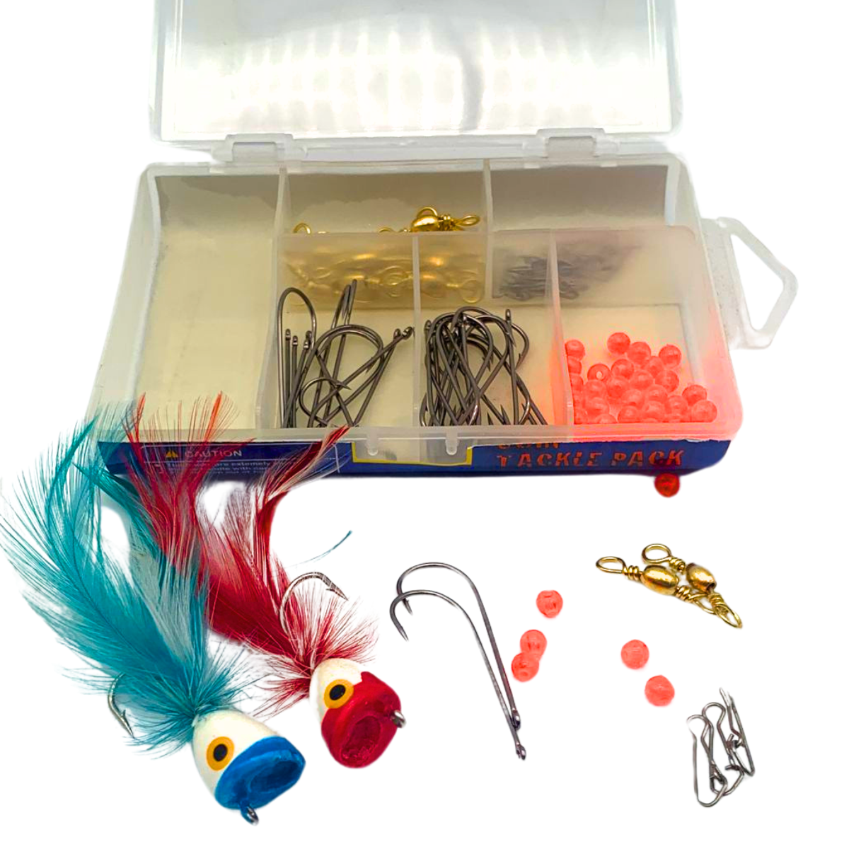 Surf Tackle Pack - Surf Popper Tackle Kit (Salmon, Bream 102 Pcs)