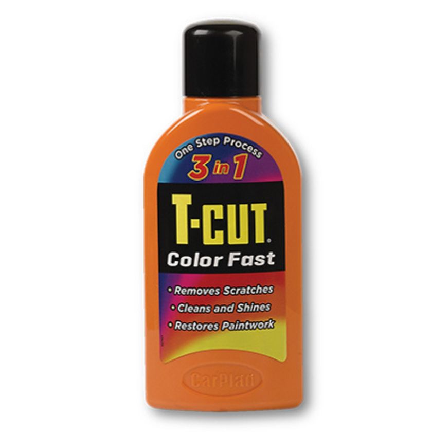 T-Cut 3 in 1 Color Fast Paintwork Restorer Car Polish, Orange, 500 ml - South East Clearance Centre