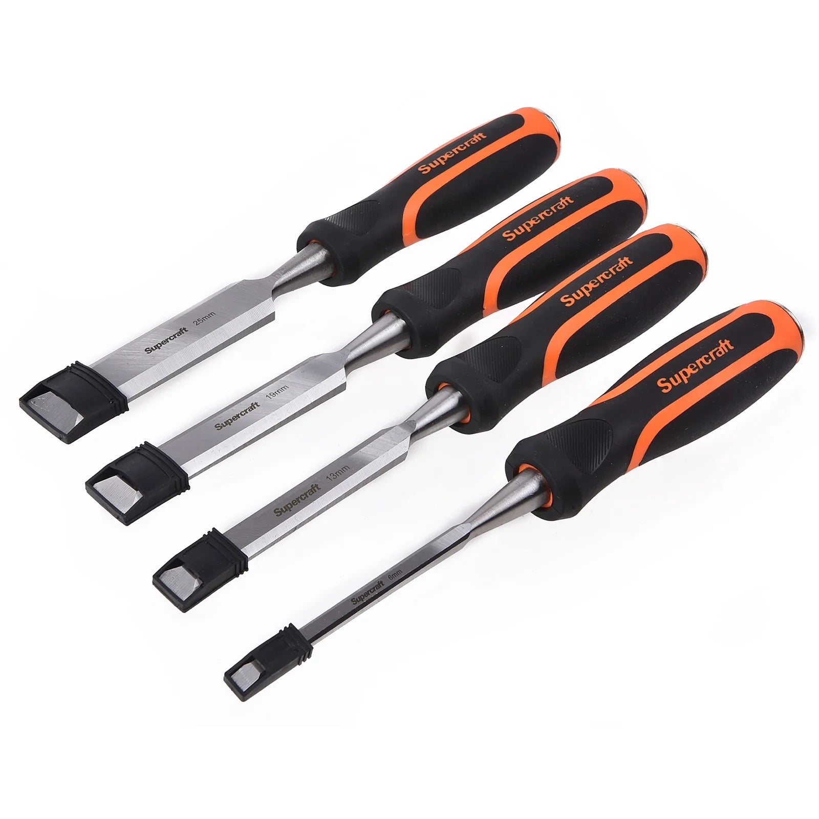 Supercraft 4-Piece Chisel Wood Set - South East Clearance Centre