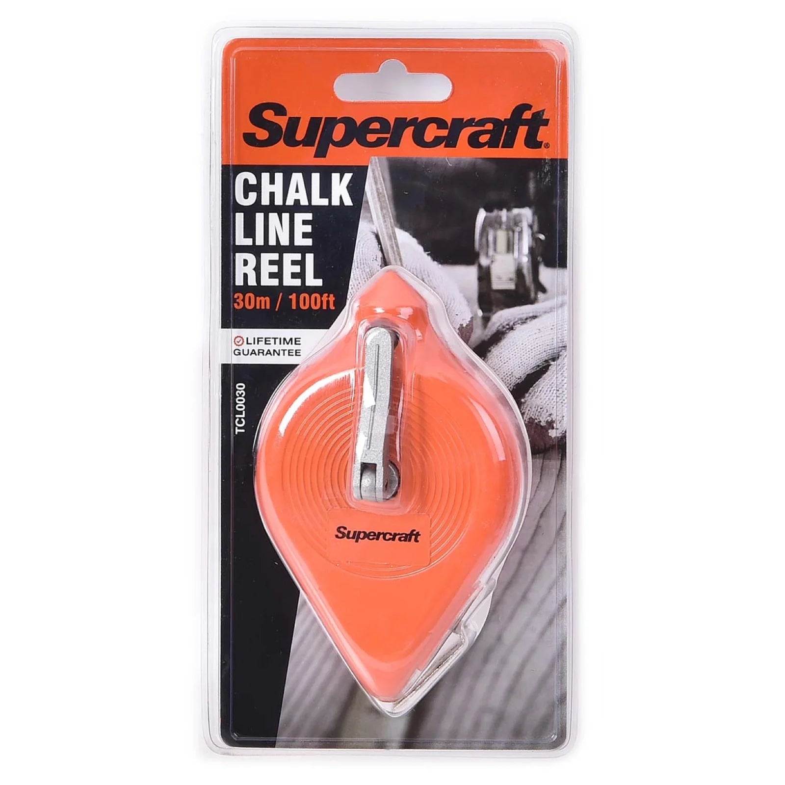Supercraft Chalk Line Reel 30M - South East Clearance Centre