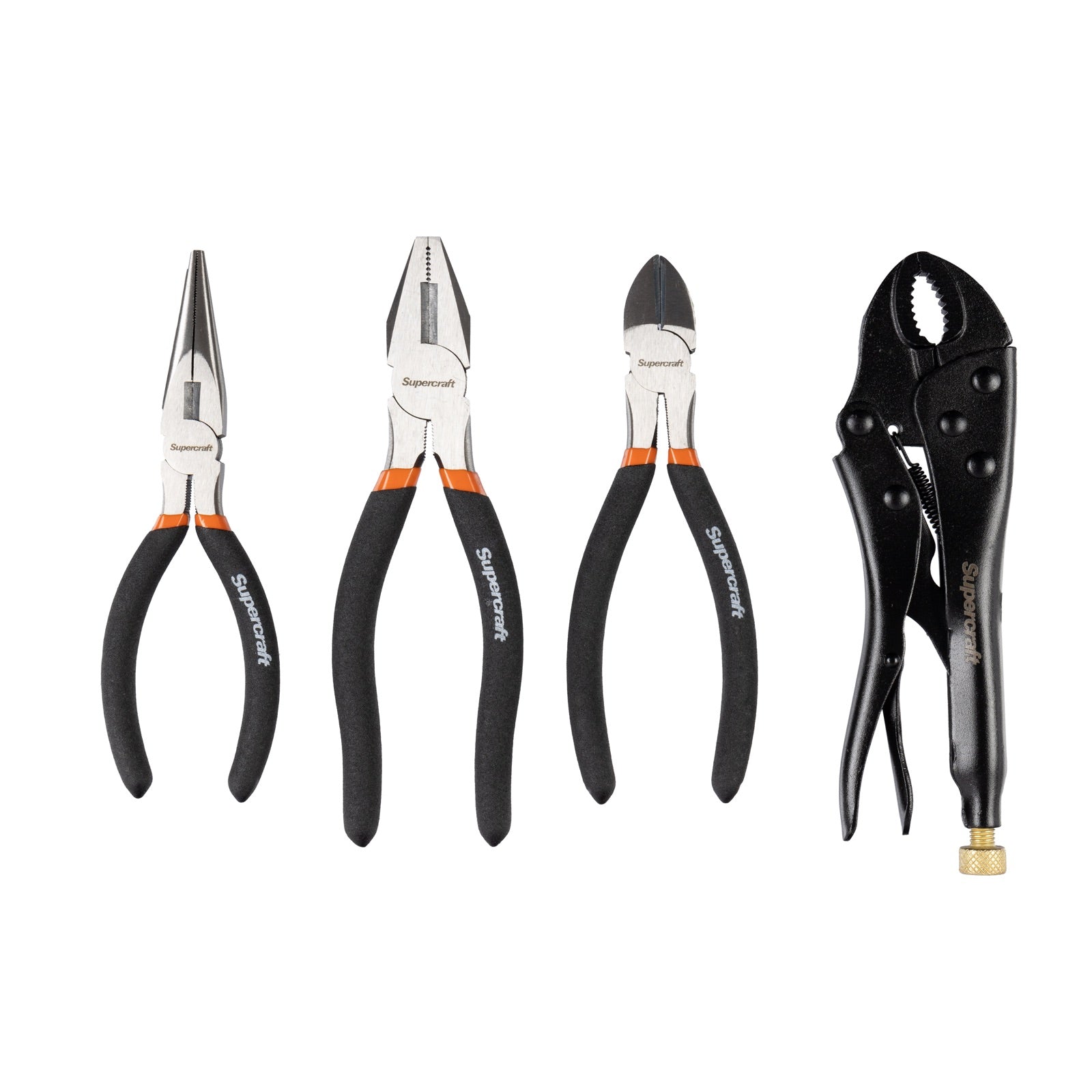 Supercraft 4-Piece Plier Set - South East Clearance Centre