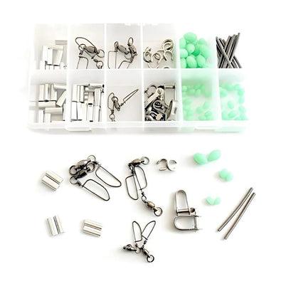 Game Fishing Crimp Accessory Assortment Kit - 206 piece - South East Clearance Centre
