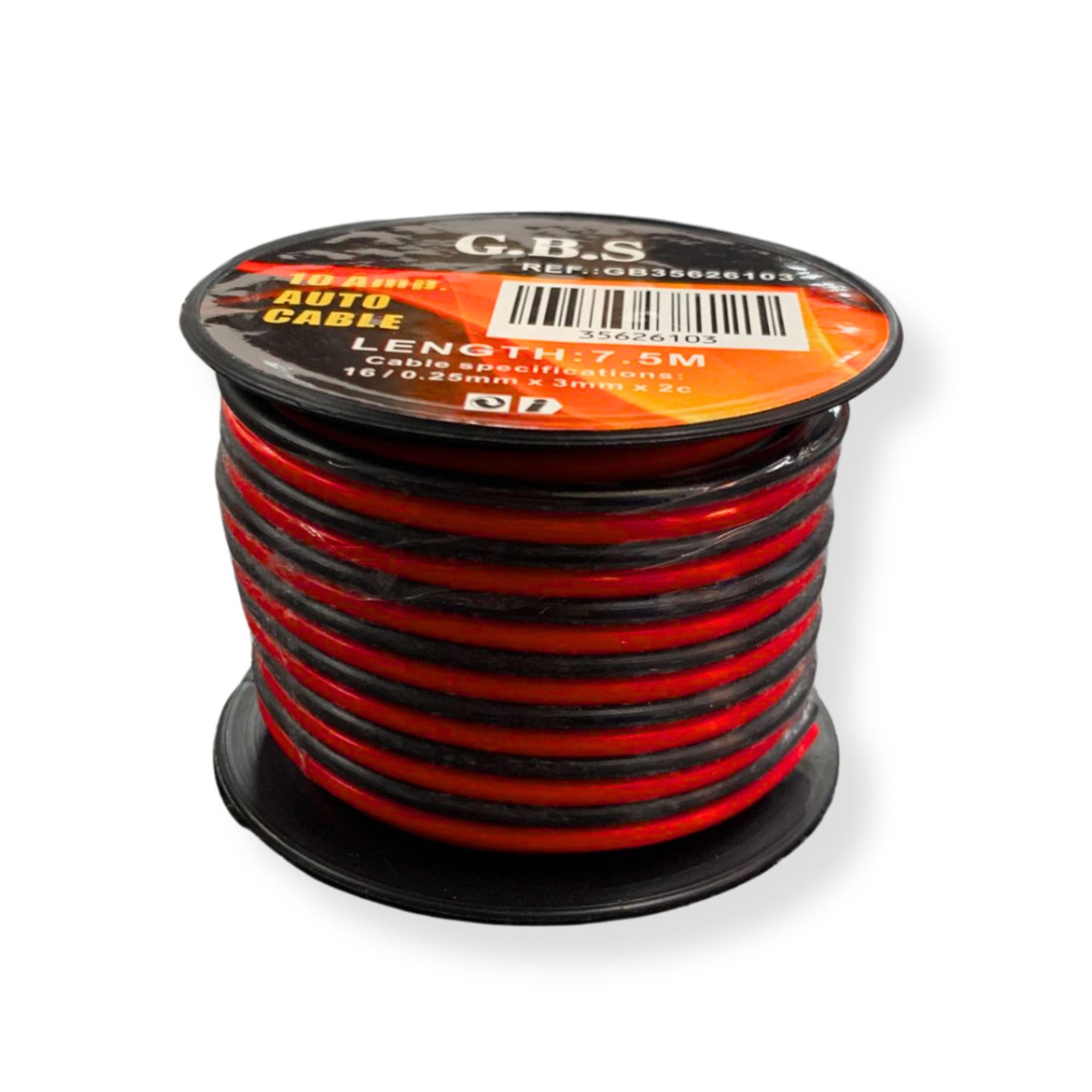 Twin Core Auto Cable, Red/Black, 10 Amp, 7.5 metres - South East Clearance Centre