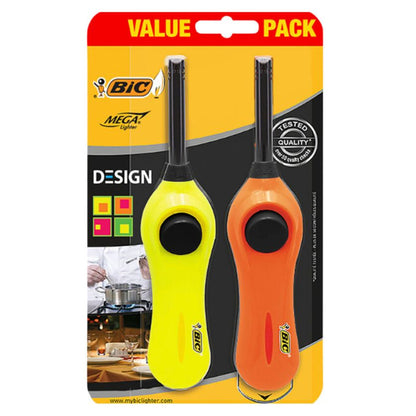 10 Pack Bic Mega Lighters | (20 Lighters)
