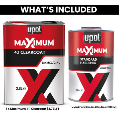 Upol Maximum 4:1 Clearcoat Kit