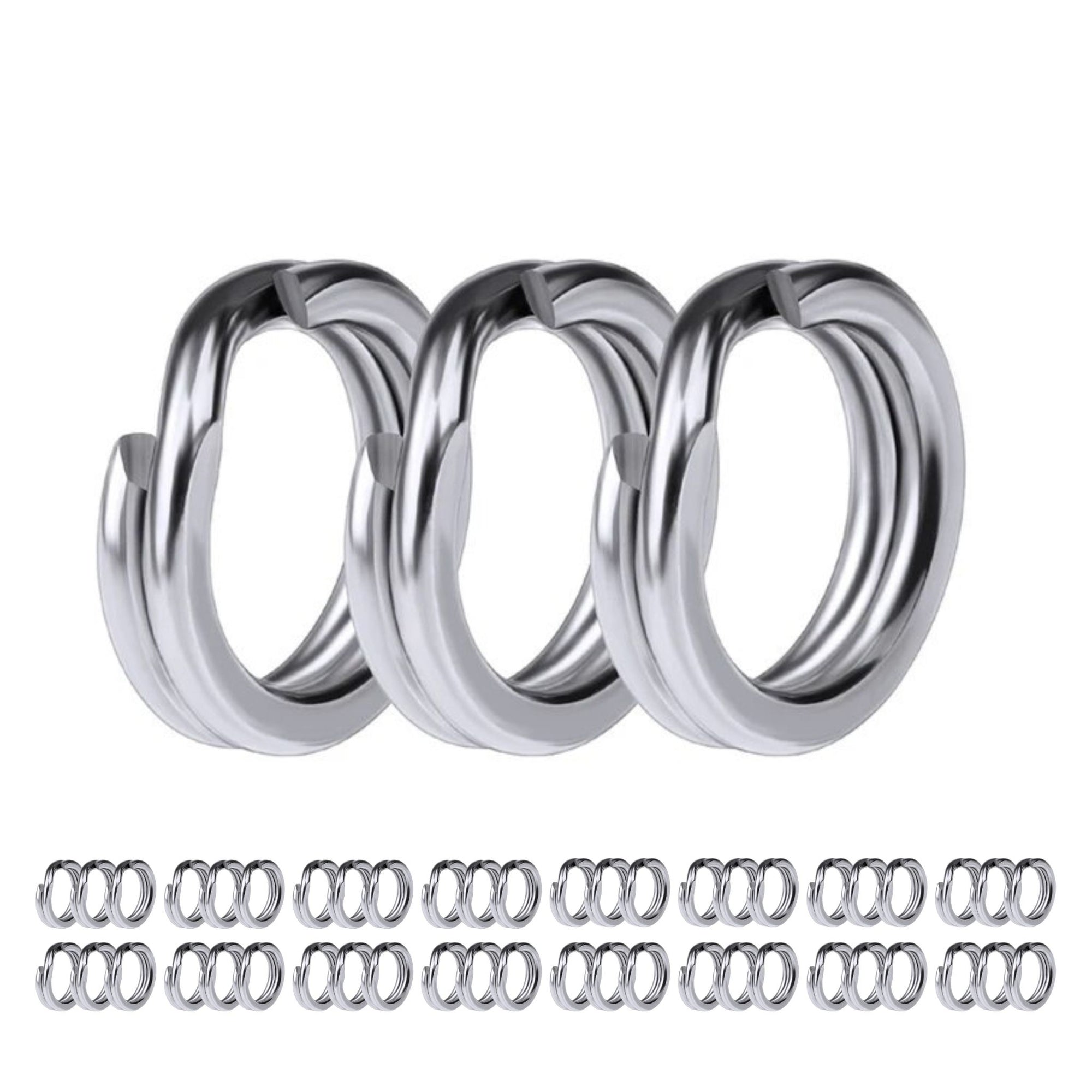 Fishing Split Ring | 12mm | Size 12 | Pack of 50 - South East Clearance Centre
