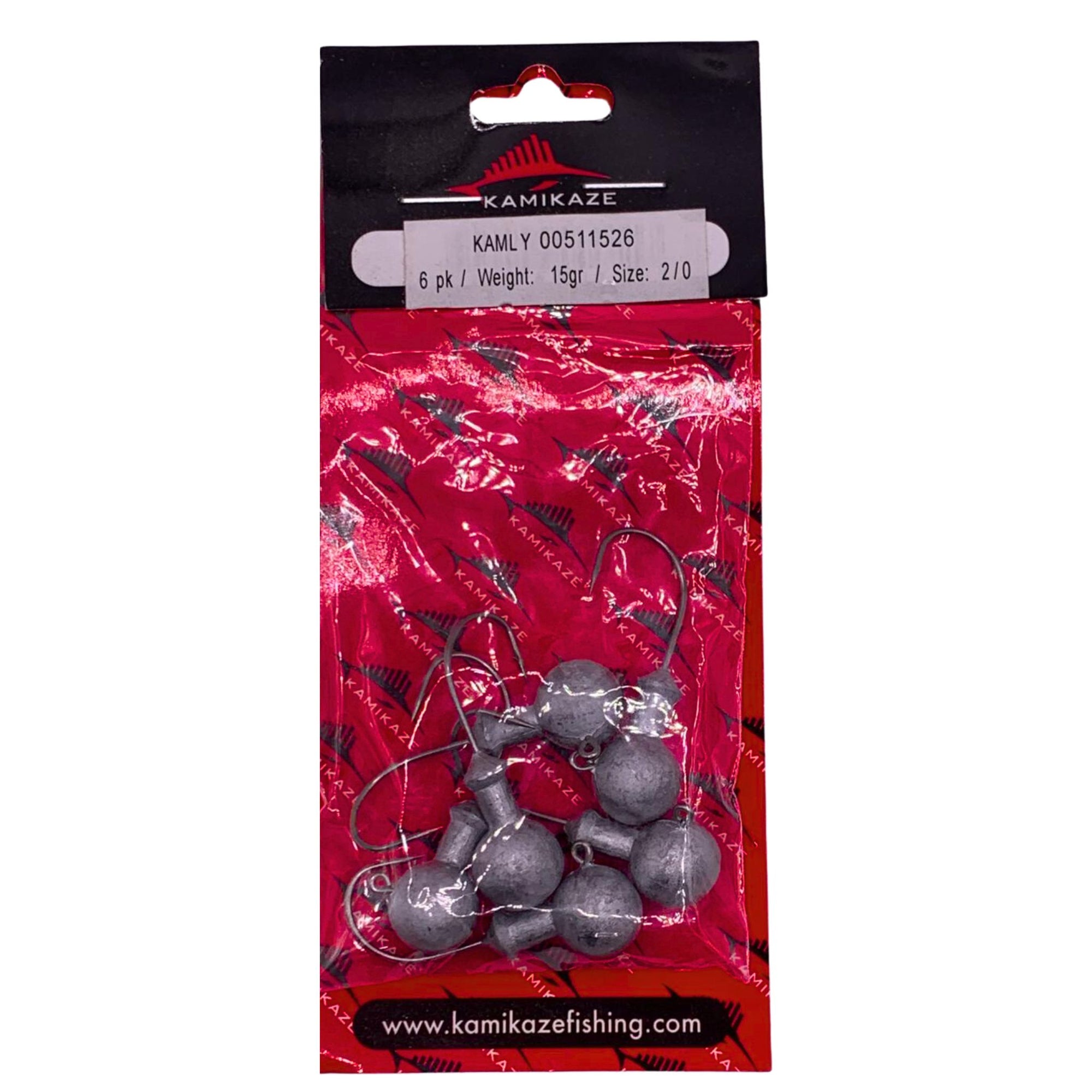 Jig Heads | Weight 15grams | Size 2/0 | Pack of 6 - South East Clearance Centre