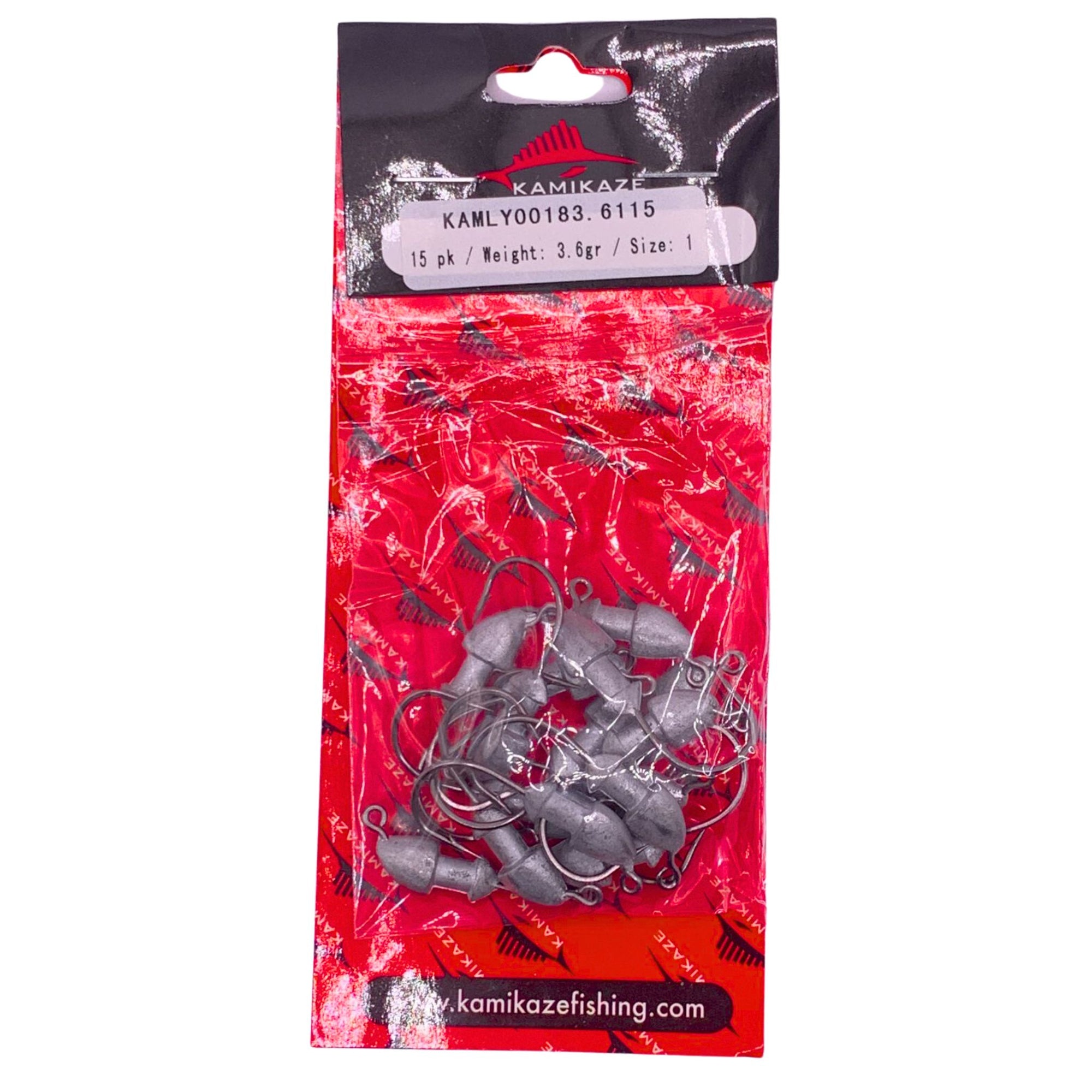 Jig Heads | Weight 3.6grams | Size: 1 | Pack of 15 - South East Clearance Centre