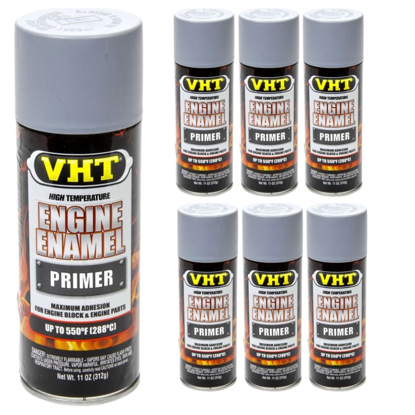 VHT Engine Enamel High Heat Paint Light Grey Primer SP148 (6 Cans) - South East Clearance Centre