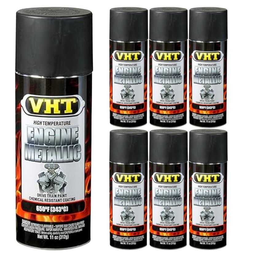 VHT VHT Engine Metallic Black Pearl – 6‑Pack (SP405) - South East Clearance Centre