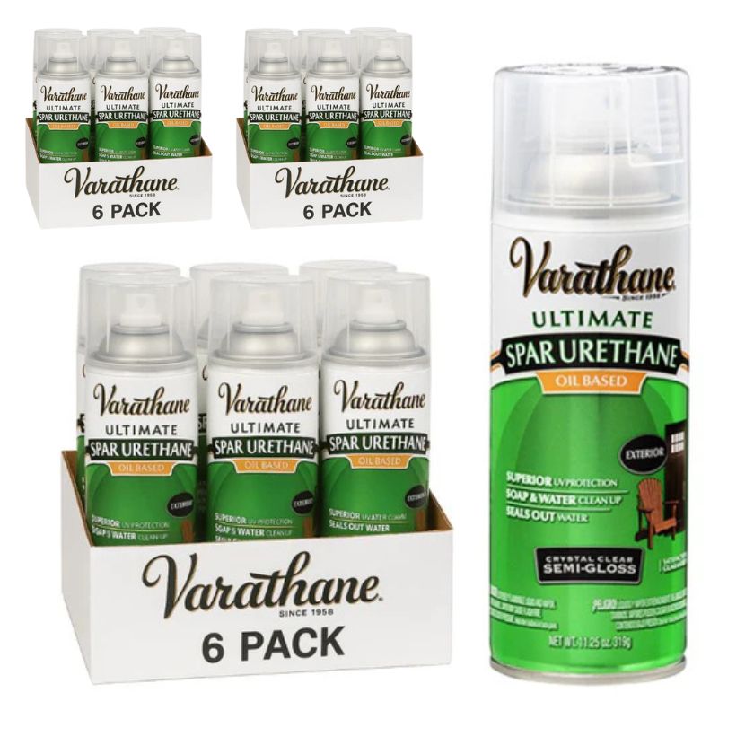 Clear Varnish Semi Gloss Rust-Oleum Varathane Ultimate Spar Urethane Oil Based