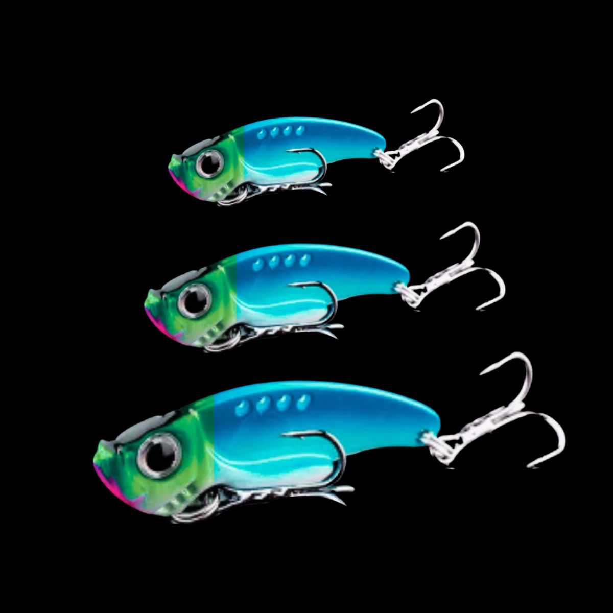 Vibrating Lures | 3 Pack - South East Clearance Centre