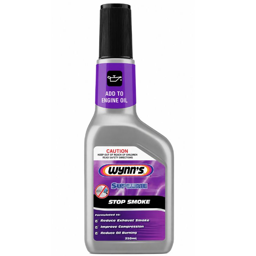 Wynn’s Supreme Stop Smoke Engine Oil Additive 350mL – Reduces Exhaust Smoke & Oil Burning