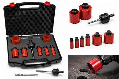 Bordo Saber 16-50mm 10 Piece S1 Hole Saw Kit
