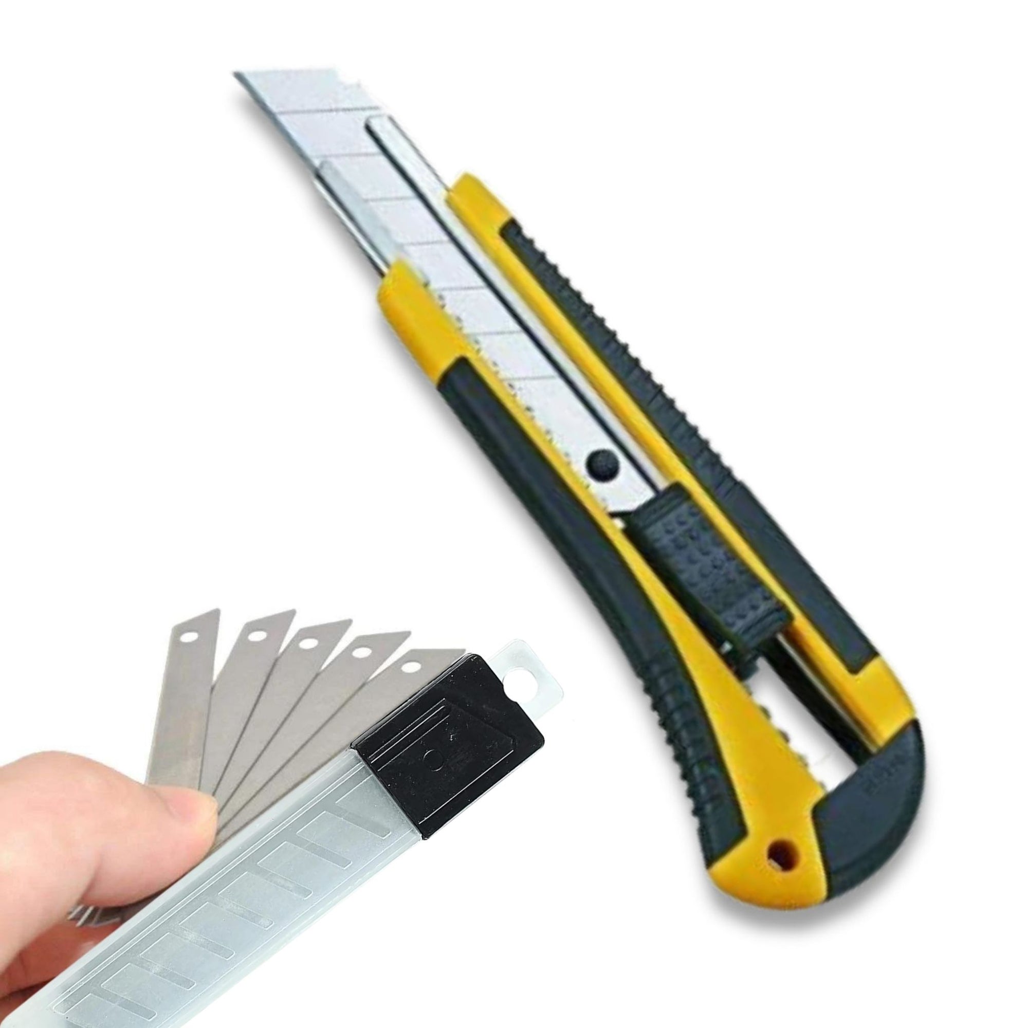 Box Cutter Knife with 5 replacement blades - South East Clearance Centre