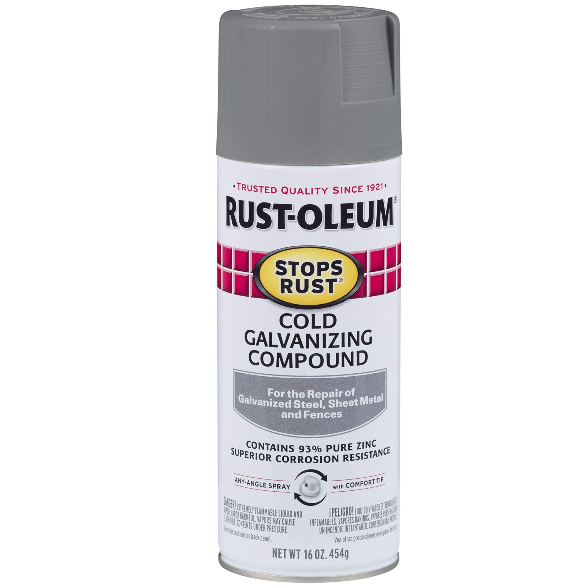 Rust-Oleum 7785830 Cold Galvanizing Spray, 453g - South East Clearance Centre