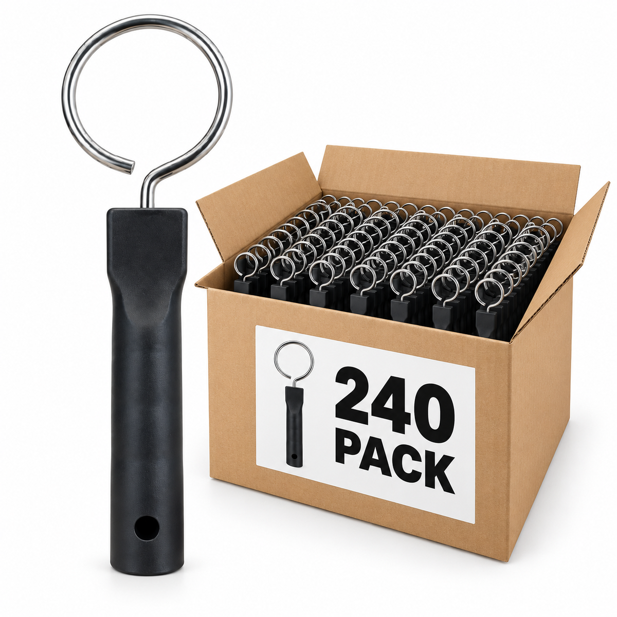 240 pack Paint Roller Cover Cleaner – 1.75” Metal Ring Cleaning Tool - South East Clearance Centre