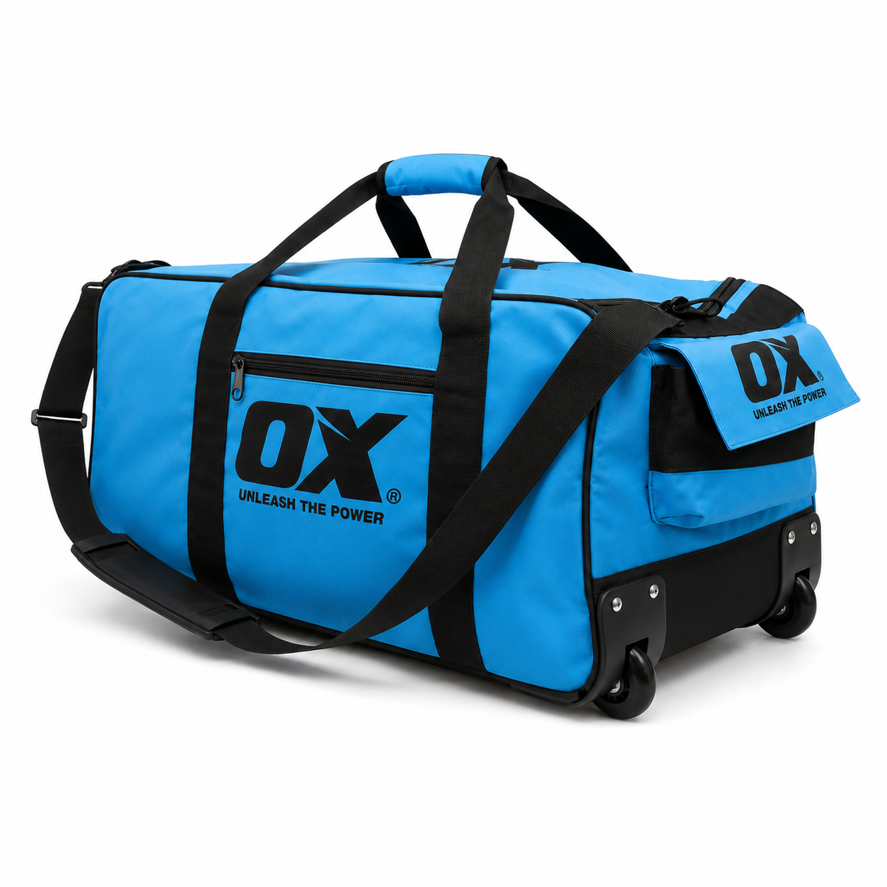 OX Jumbo Tuff Bag with Wheels Blue Heavy Duty Tool Bag – OX-P265501