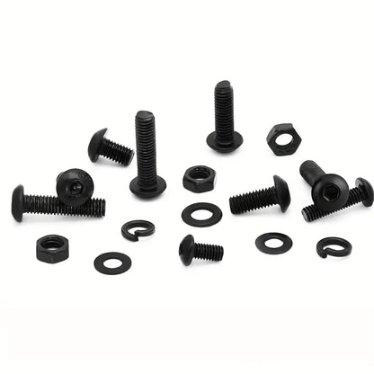 1625 Piece 10.9 Grade Alloy Steel Hex Button Head Socket Cap Screws Nut Washer Assortment Kit - South East Clearance Centre