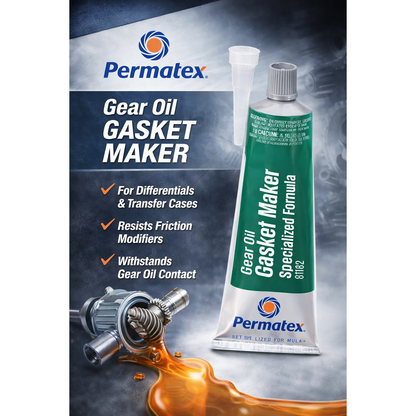 Permatex® Gear Oil RTV Gasket Maker, 85g - South East Clearance Centre