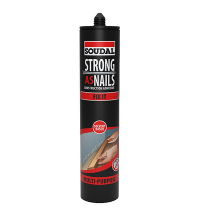 Soudal Strong As Nails Fix It Construction Adhesive 350g Beige - Box of 20