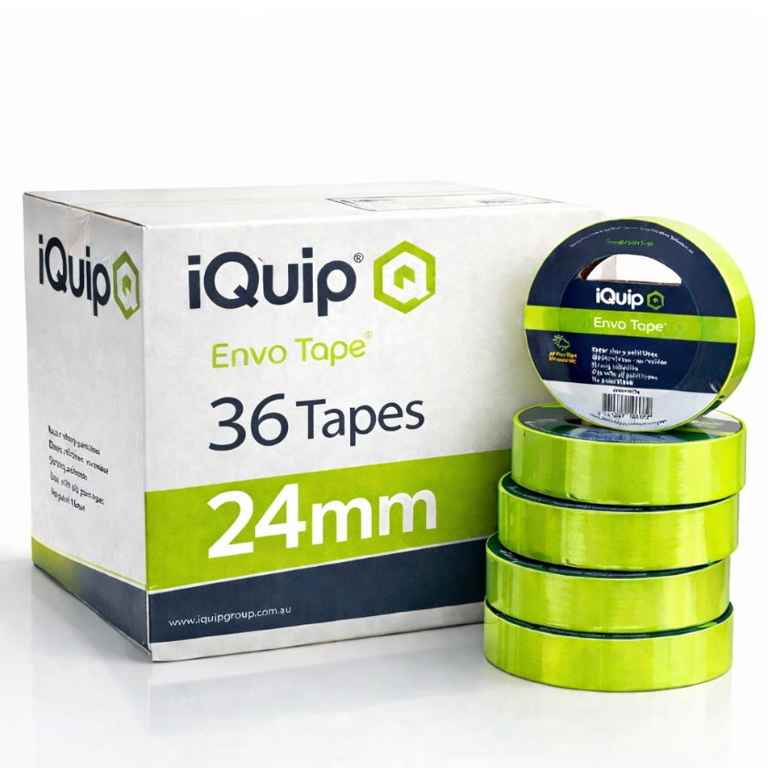iQuip 30-Day Envo Masking Tape - 50 metres (Carton) - South East Clearance Centre
