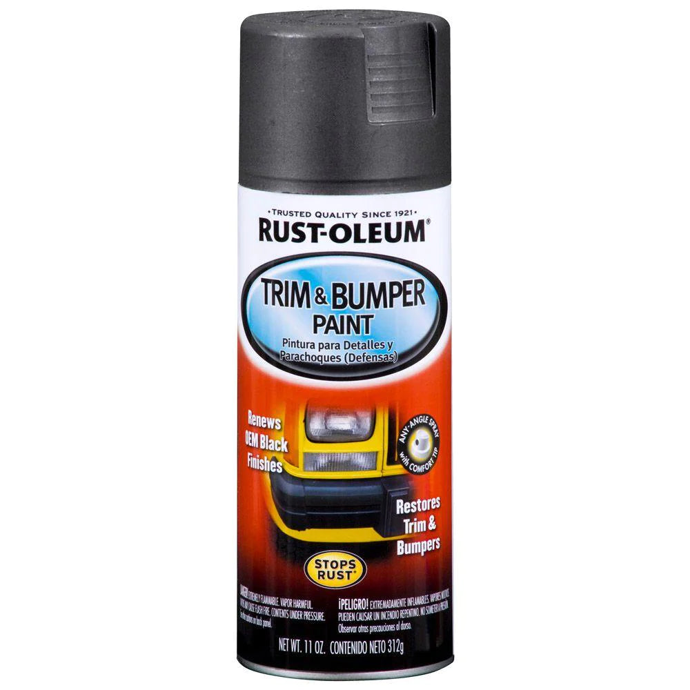 Rustoleum Automotive Speciality Paint Range Trim & Bumber 251574 - Matte Black - South East Clearance Centre