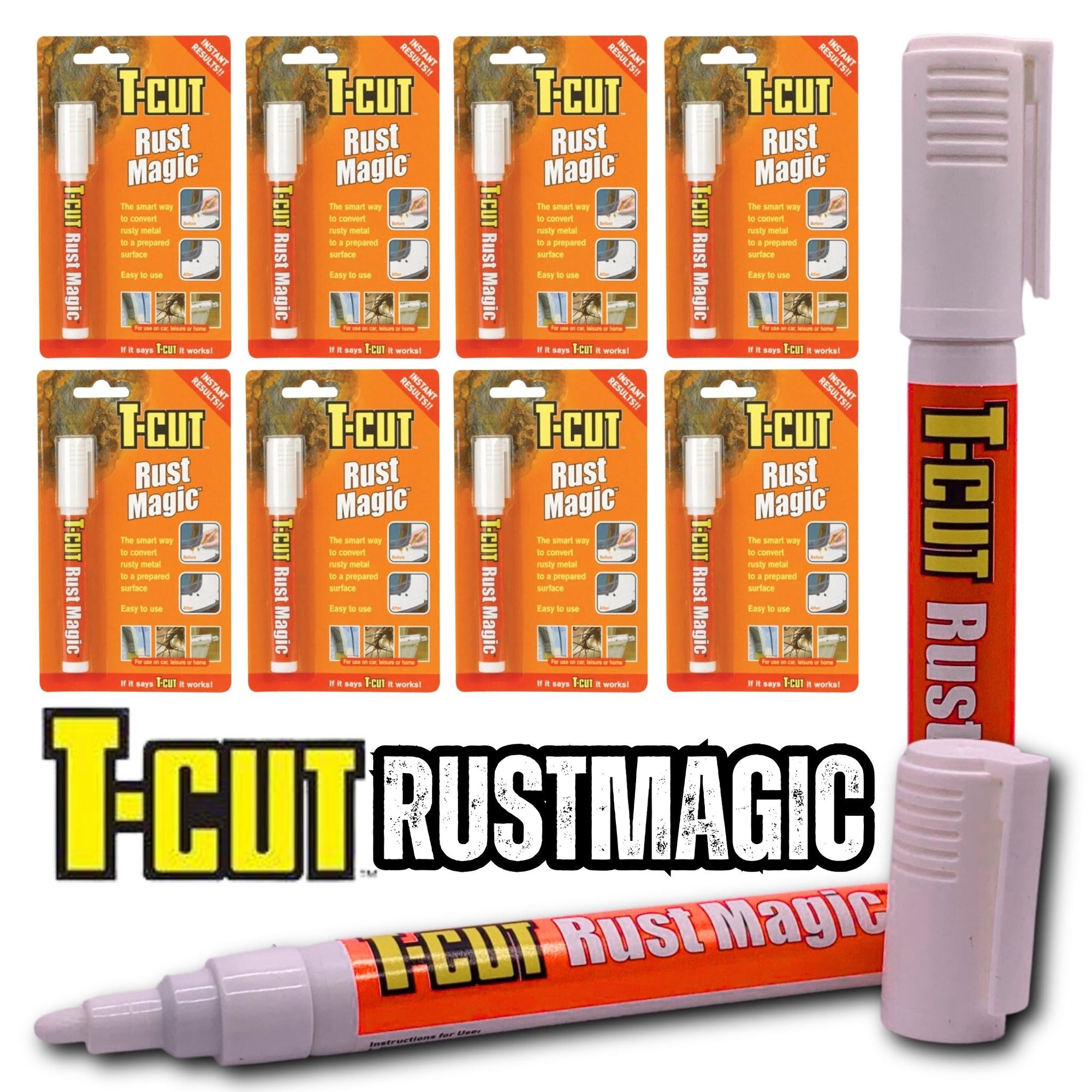 T-CUT RUST MAGIC PEN - RPD010 | PACK OF 10 - South East Clearance Centre