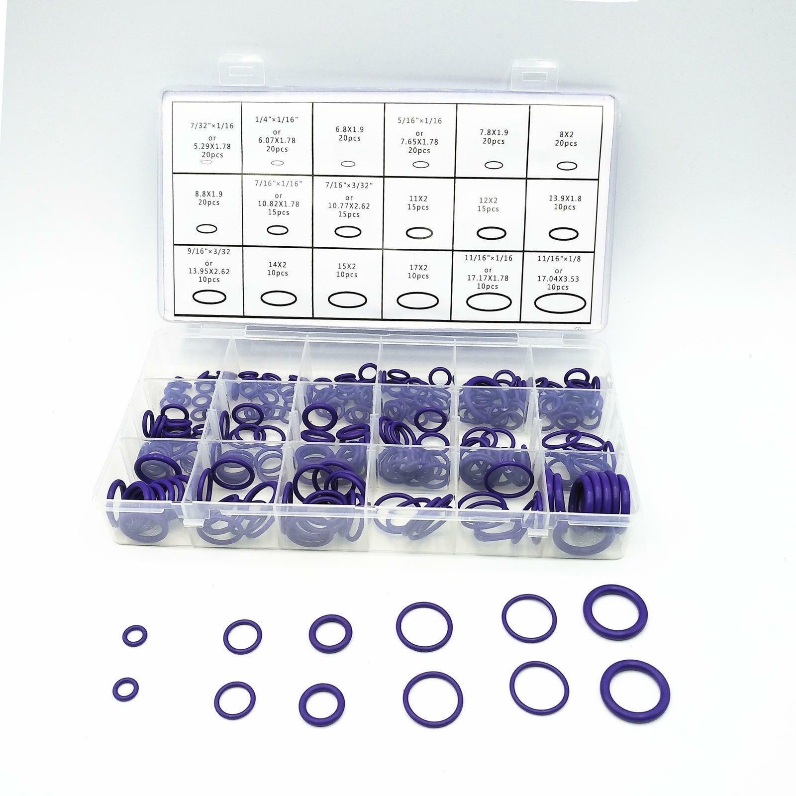 270 Purple O Ring Assortment Kit - South East Clearance Centre