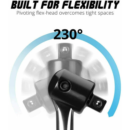 1/2 Inch Drive by 17.5'' Length Breaker Bar, CR-V Steel - South East Clearance Centre