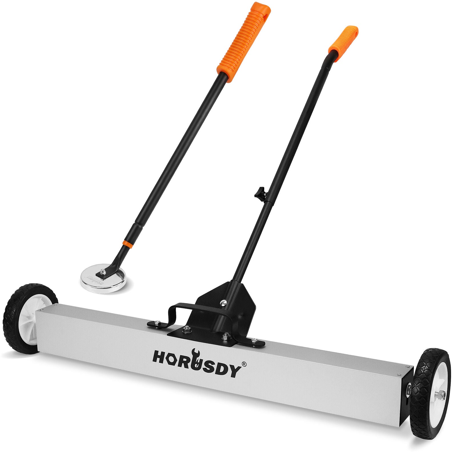 35" Magnetic Floor Sweeper Heavy Duty Magnet Rolling Pick Up Non-Slip Handle - South East Clearance Centre