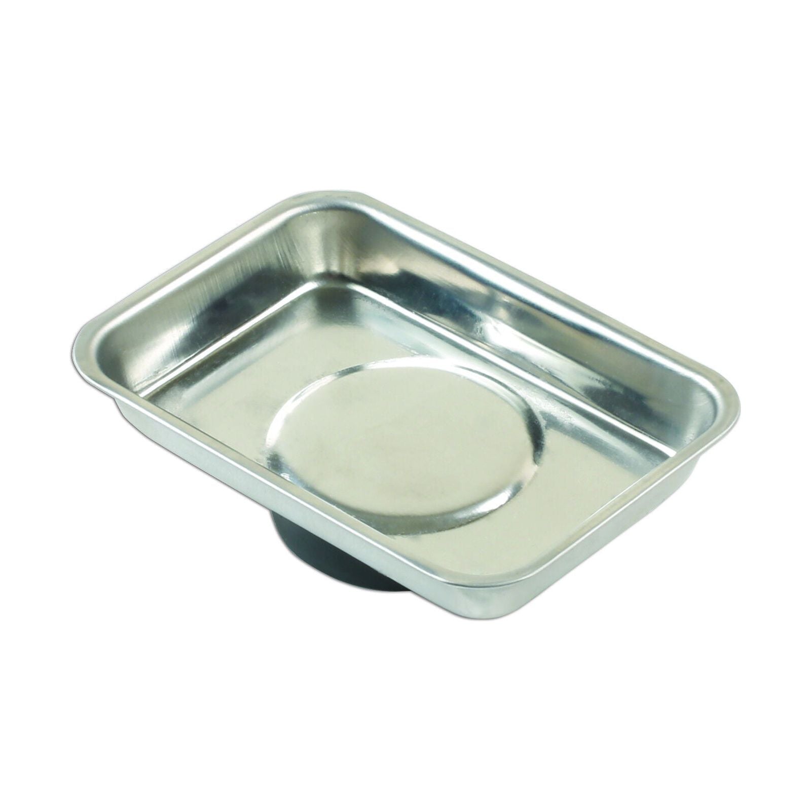 Mini Magnetic Parts Tray Dish 64 x 93 x 14mm Stainless Steel - South East Clearance Centre