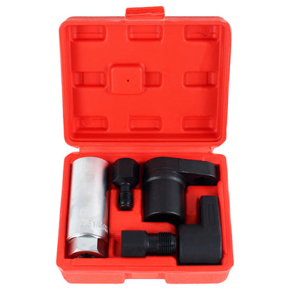 5pc Oxygen Sensor & Thread Chaser Set Socket Vacuum Switch Remover/Installer Kit