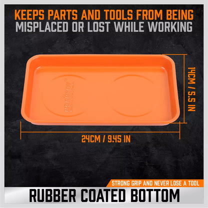 3 Piece Magnetic Tool Parts Tray Organiser Set - South East Clearance Centre