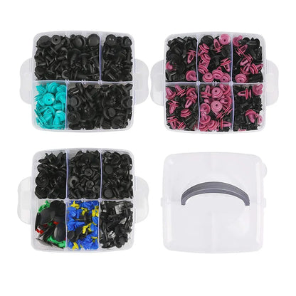 680 Piece Car Retainer Clip & Fasteners Kit 23 Sizes Automotive Push Assortment Kit - South East Clearance Centre