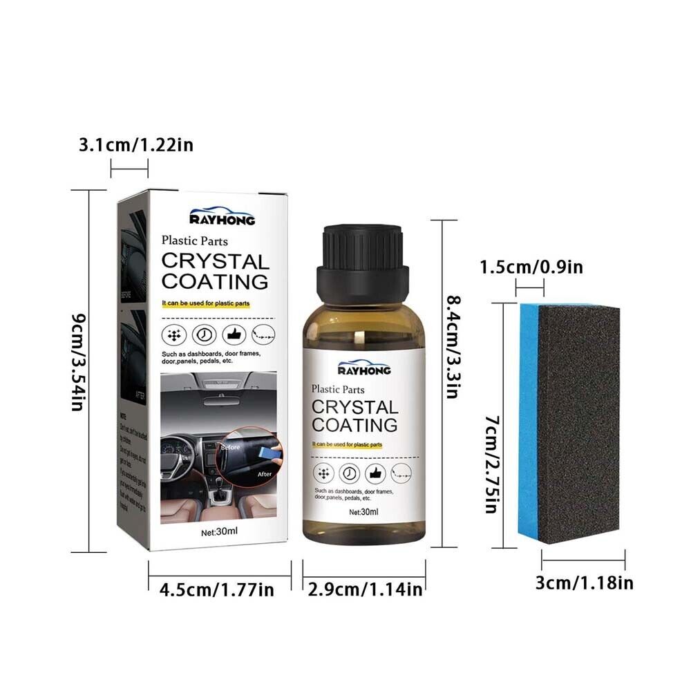 Plastic Parts Crystal Coating Car Refresher - South East Clearance Centre
