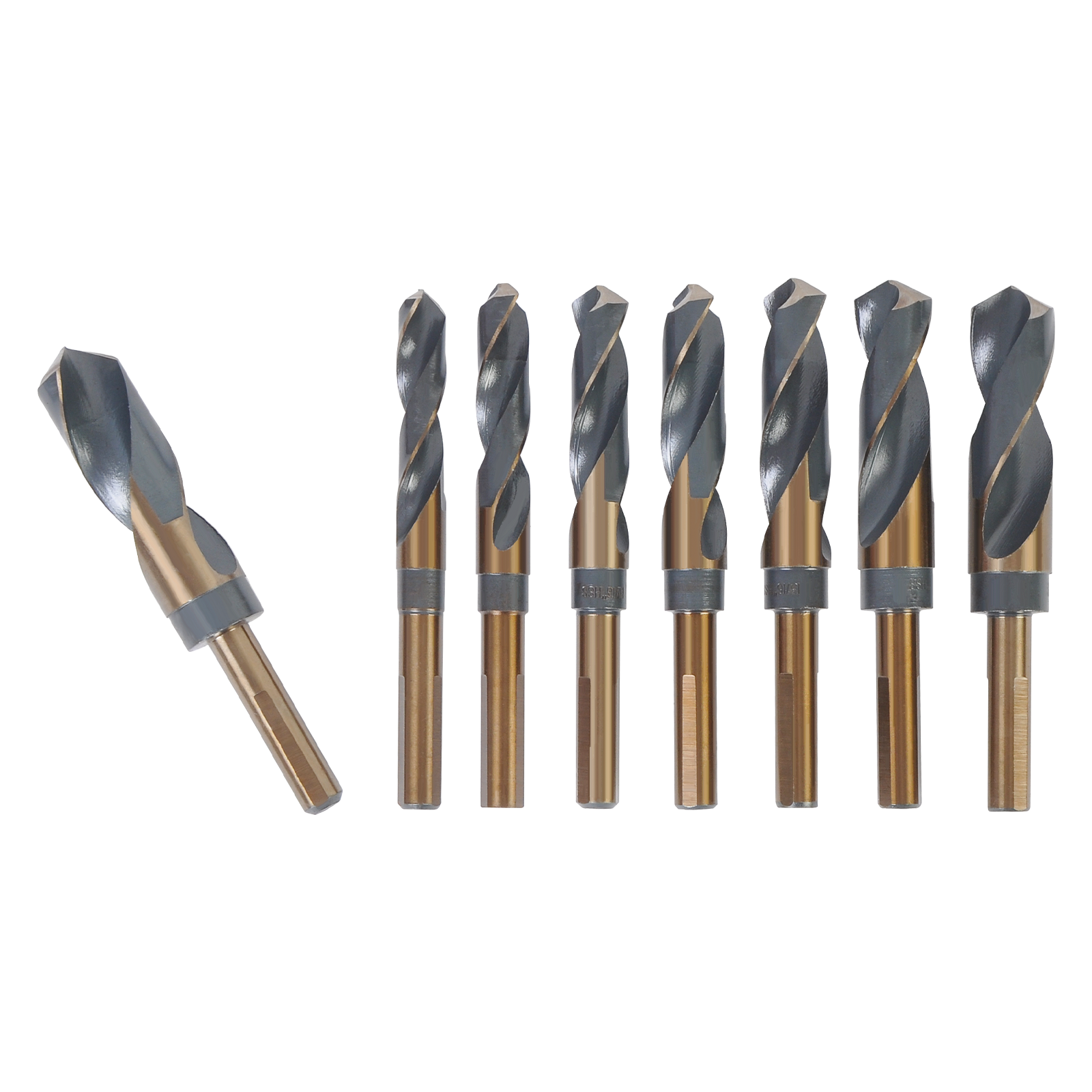 HSS Reduced Shank Drill Bits - 8 Piece Set (Metric) - South East Clearance Centre