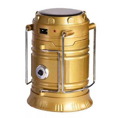Portable LED Camping Light Lantern USB Rechargeable Solar Hanging Tent Lamp - South East Clearance Centre