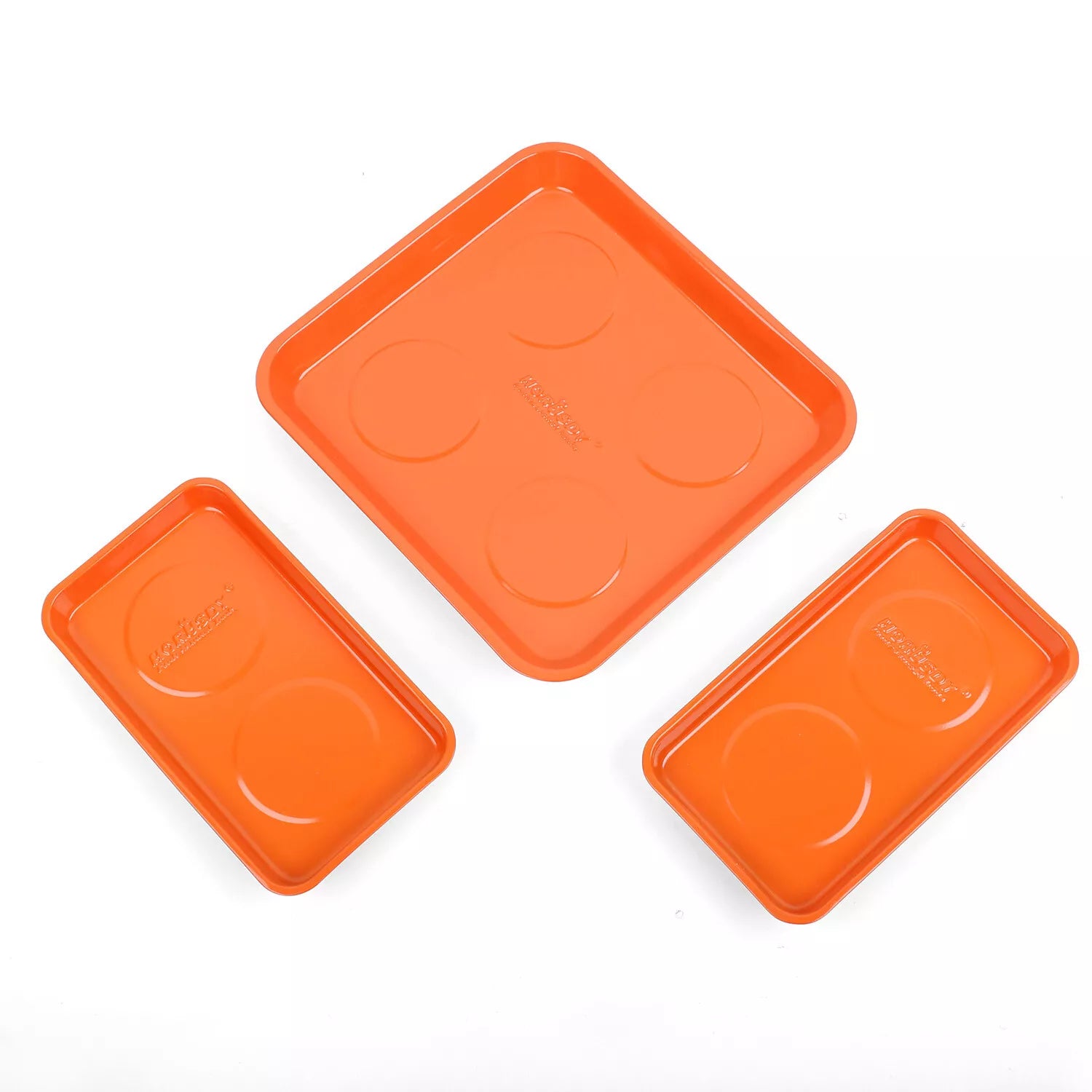 3 Piece Magnetic Tool Parts Tray Organiser Set - South East Clearance Centre