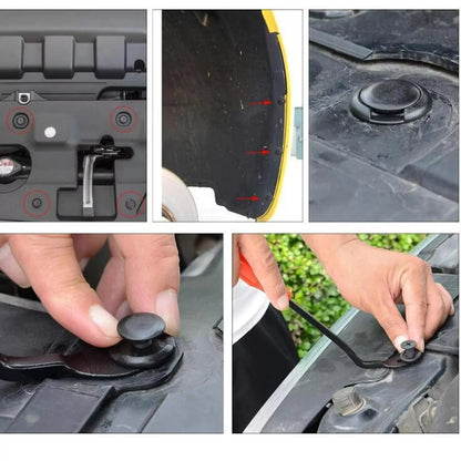 680 Piece Car Retainer Clip & Fasteners Kit 23 Sizes Automotive Push Assortment Kit - South East Clearance Centre
