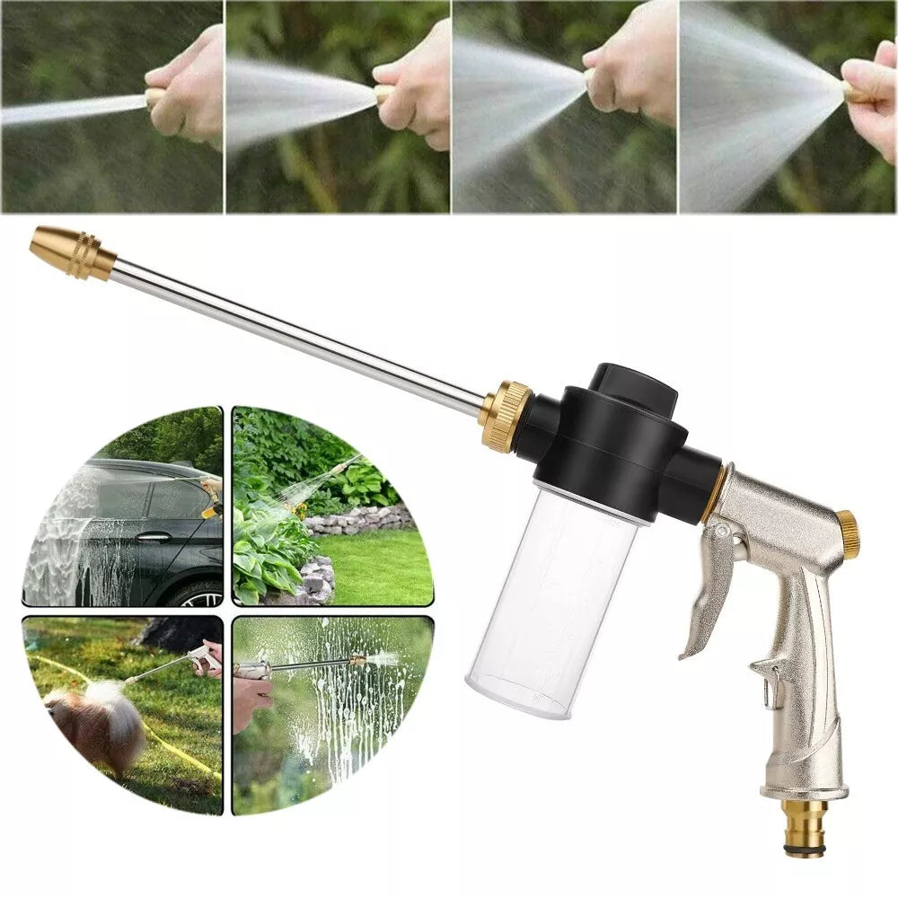 High Pressure Washer Power Gun Snow Foam Soap Bottle Nozzle Sprayer Car Washing - South East Clearance Centre
