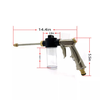 High Pressure Washer Power Gun Snow Foam Soap Bottle Nozzle Sprayer Car Washing - South East Clearance Centre