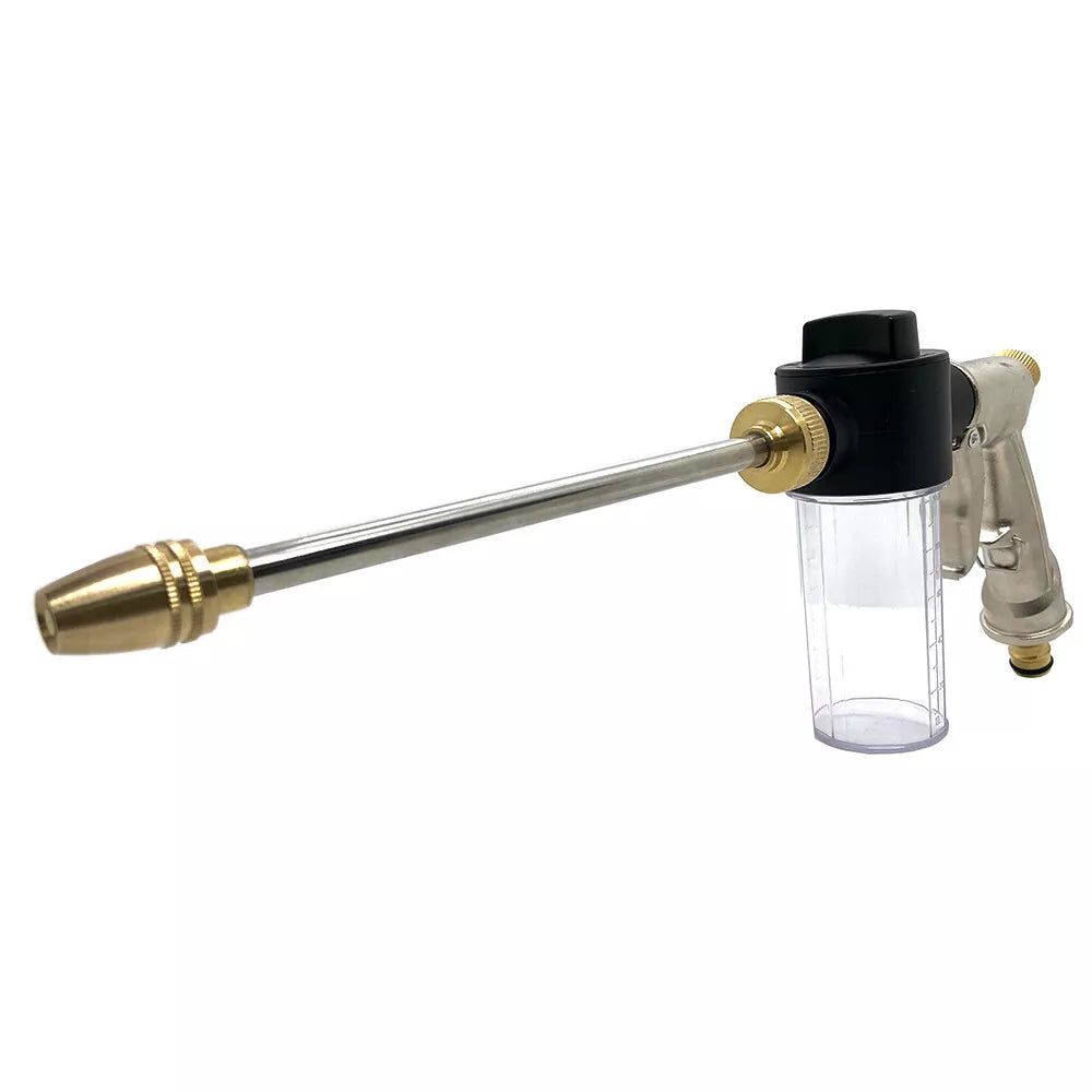 High Pressure Washer Power Gun Snow Foam Soap Bottle Nozzle Sprayer Car Washing - South East Clearance Centre