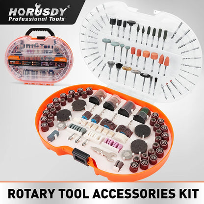 308-Piece Rotary Tool Accessories Kit – Compatible with Dremel